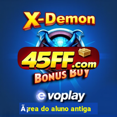 Ã¡rea do aluno antiga
